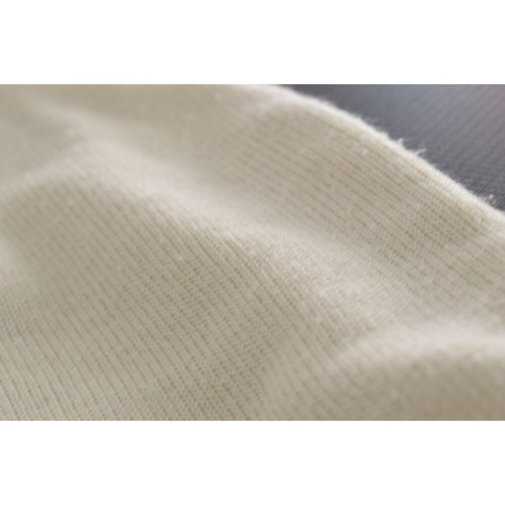 Vintage 80s Beige Knit Pullover Top | size PXL - Picture 9 of 10